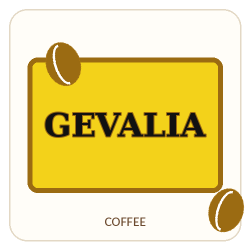 Gevalia coffee brand logo