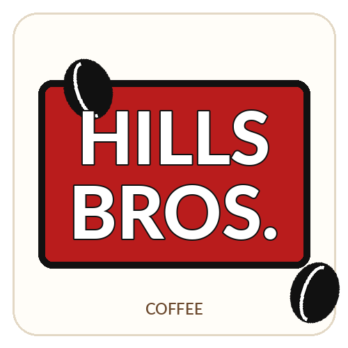 Hills Bros. coffee brand logo