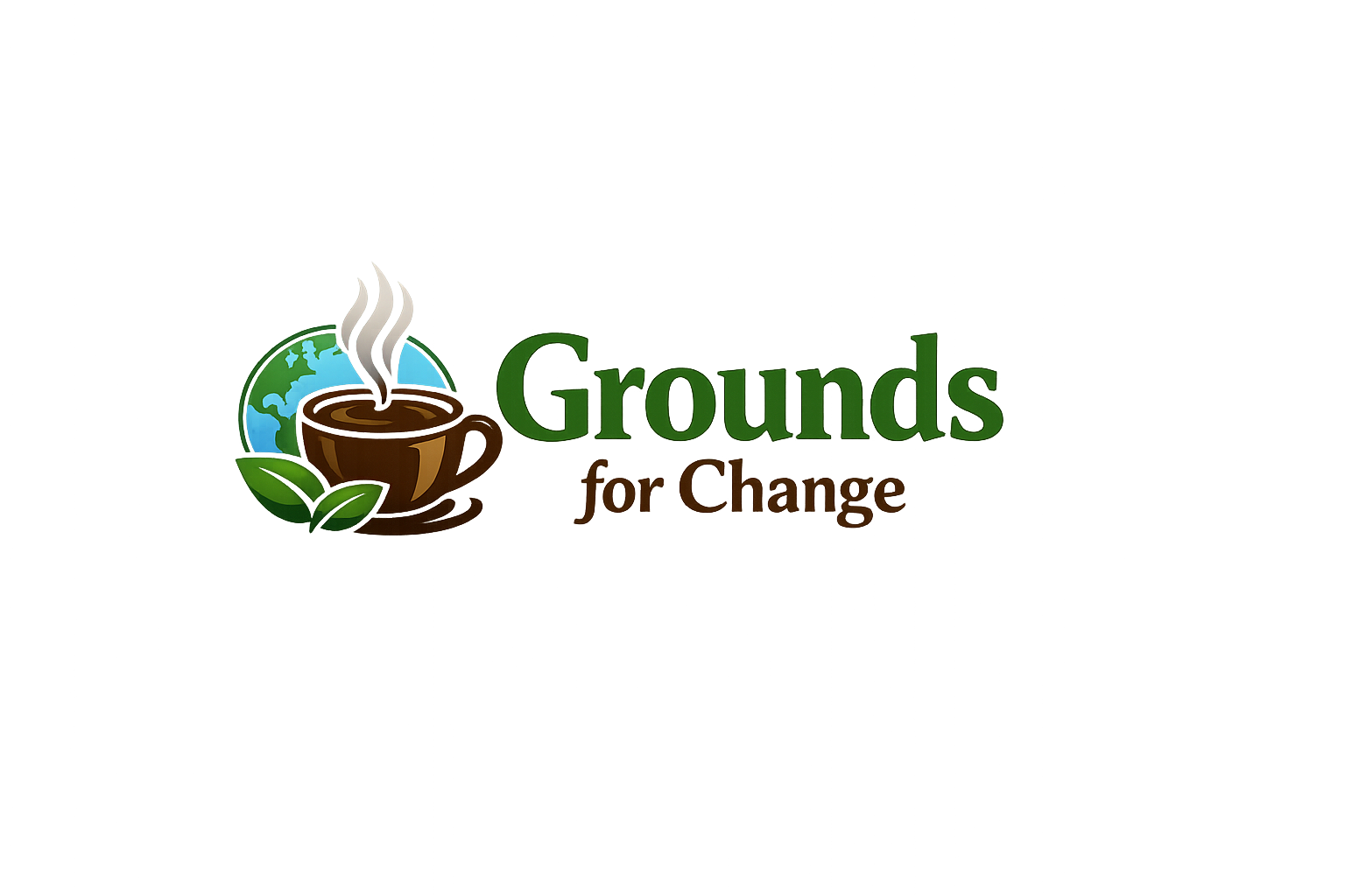 Grounds for Change organic Fair Trade coffee brand logo
