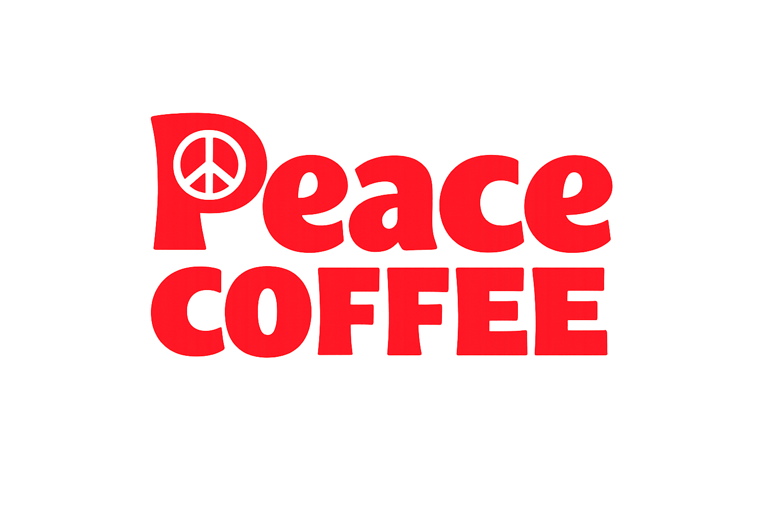 Peace Coffee organic Fair Trade coffee brand logo