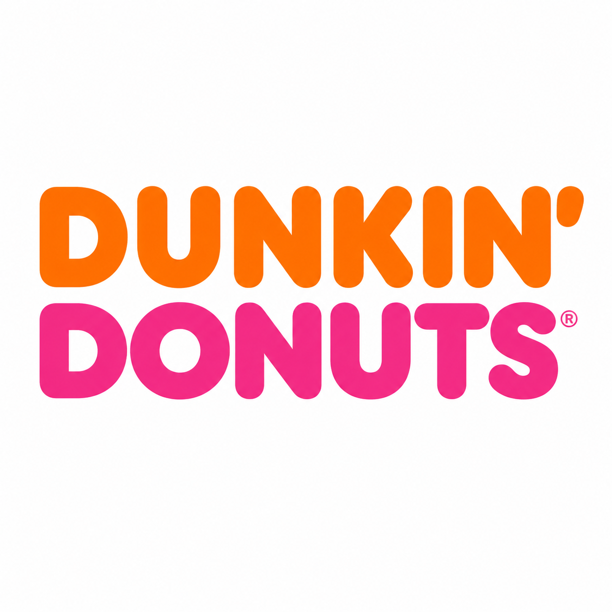Dunkin' coffee brand logo